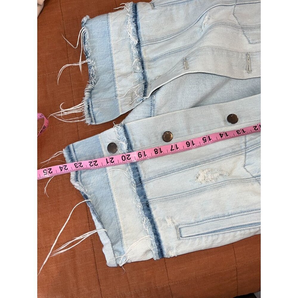 J Brand Deena Denim Jacket Light Wash Womens S - Picture 8 of 10